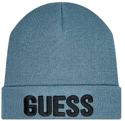 GUESS Kindermütze mit Logo vorne, Art.L0BZ00Z2QO0, petrol blau, M