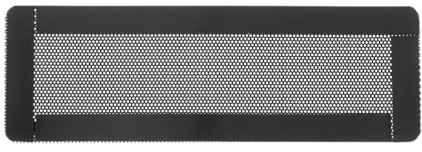 sourcing map PC Dust Filter, 150x50mm Magnetic Frame PVC Computer Case Cooler Dustproof Mesh Cover Fan Grills for Computer Chassis Speakers, Black