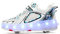 Jungen Mädchen Rollschuhe Schuhe Mit 4 Rollen Skateboardschuhe, Verstellbar Jugend Schuhe mit Rollen und LED Licht, Multifunktionale Sportschuhe Outdoorschuhe für Kinder Erwachsene…-Weiß||30