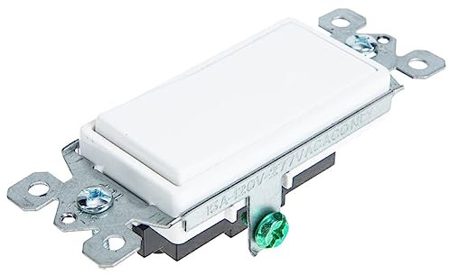 DOITOOL panel de interruptores Interruptor de luz de 4 vías interruptor para LED interruptor conmutador interruptor palanca cambiar balancín 4 maneras ligero un solo tiro decorador colocar