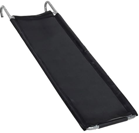 Toboggan Pour Trampoline – Planche Coulissante Pour Trampoline En Tissu Oxford | Échelle De Toboggan De Trampoline De Conception Spacieuse, Fixation De Toboggan De Trampoline Robuste, Accessoire De To