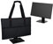 iFCOW Borsa per computer desktop, 24 pollici, portatile, per computer desktop, con maniglia, Nero