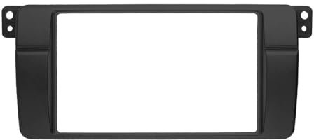 ALaaaaL Auto-Audio-Rahmen Autoradio-Blende für BMW 3 Serie E46 1998-2005,Radio Panel Rahmen Audio Stereo DVD CD Panel Trim Rahmen