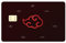 Akatsuki Wolke & Clan-Symbole Kreditkarten aufkleber – Stilvoller Anime Schutz Card Sticker, EC Karten Aufkleber, Credit Card Skin Cover, Credit Card Sticker, EC Karten Sticker (Small Chip)