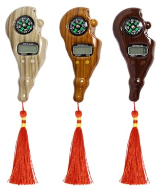 Anlising 3PCS Digital Beads Counter, Digitale Perlen Zähler, Buddha Perlen Zähler, Muslimisches Gebet Perlenzähler, Prayer Beads Counter mit LED Licht und Kompass, für Meditation, Muslimisches Gebet