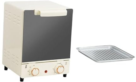 Colcolo Mini four électrique, four à pizza commercial, minuterie de, four portable, four de comptoir vertical pour rôtir du, tartes de cuisine