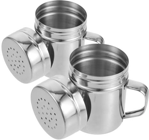 ROMISBABA 2pezzi Sifoni Inossidabile Con Setaccio Per e Shaker Per Utensili Multifunzionali Per e Contenitori Per Con