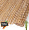 Brise-vue en bambou disponible en 12 tailles – 115 x 500 cm | Brise-vue en bambou carbonisé pour balcon, jardin et terrasse | Clôture naturelle pour balcon, protection contre le bruit et le vent