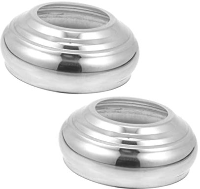 Milisten 2pezzi Base Inossidabile Per Flagpole Decorazioni Esterne Facile Installare Resistente e Stabile Per e