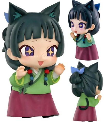 Keyhvao 10 CM Maomao Figura Carino Modello Casa Statua The Apothecary Diaries Anime Figure Decorazione Materiale PVC Regali per Amici e Fan