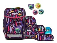 ergobag cubo Bundle Set ergonomischer Schulrucksack Klassisch 6-teilig 1. Klasse Grundschule