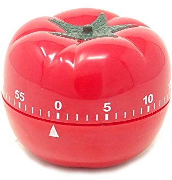 Yueton Kitchen Craft - Temporizador de Cocina con Forma de Tomate Giratorio de 360 Grados, 60 Minutos