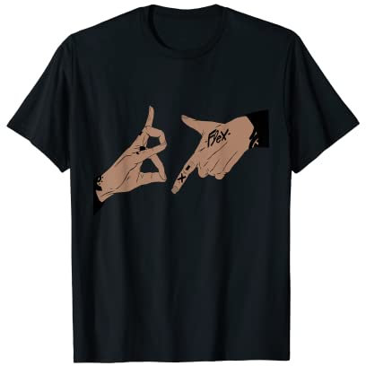 187 Tattoo Handzeichen T-Shirt