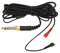 Cable de Auriculares de Repuesto, para Sennheiser HD25 560 540 480 430, Cable de Auriculares Portátil de Alambre Tejido HD de 9.8 Pies