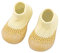 Sockenschuhe für Kinder Erste Schuhe Mesh Kleinkind Säugling elastische Farbsocken Wanderer Baby Schuhe für innen Loch rutschfeste Sneakers mit weicher Sohle (Yellow, 20 Toddler)