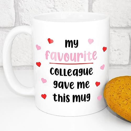 Funny Work Colleague Mug - My Favourite Colleague Gave Me This Mug | Funny Work Gift, Co Worker Gift, Secret Santa Gift, Funny Office Gifts, Office Gifts For