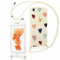 Yoedge Schutzhülle für iPhone 6/iPhone 6S mit Kordel, 4,7 Zoll, dünn, weich, Silikon, TPU, Schutzhülle mit ästhetischem Liebesherz, Motiv, stoßfest, Bumper mit verstellbarem Lanyard