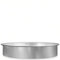 Stampo Tortiera Professionale per Cottura, 12x7.5h cm, Rotonda, Alluminio Anodizzato | Senza Punti di Saldatura | Perfetta per Cheesecake Monoporzioni e Mini Torte Personalizzate