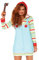 Leg Avenue 86656 Halloween-Kostüm, Damen, multicolor, M