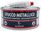 Mastic métallique pour carrosserie, 750 ml, mastic bi-composant avec catalyseur pour voiture, moto, Vespa – Spatuleuse et ponçable, idéale pour le fer, le bois, le marbre et le ciment