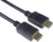 PremiumCord 4K Câble HDMI 2.0b Certifié Haute Vitesse M/M 18Gbps avec Ethernet, Compatible avec Vidéo 4K@60Hz, Deep Color, 3D, Arc, HDR, Dolby TrueHD, Connecteurs plaqués Or, Noir, 0,5 m