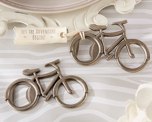 Lot de 20 décapsuleurs de vélo dans boîte transparente cadeau – Ouvre-bouteille pour bonbonnières, cadeaux et souvenirs de mariage, communions pour homme