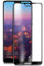 Protector de Pantalla Completa Full Glue para Huawei P20 Pro de Dureza de 9H sin Burbujas .Full Cover Cristal Vidrio Templado Premium de Completa con Bordes Redondeados (Negro)
