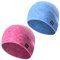 TAGVO Winter-Fleece-Mütze, Running Beanie Mütze Kopfbedeckungen mit Ohrenschützer, Helm Liner für Erwachsene Frauen und Männer elastische Größe Universal