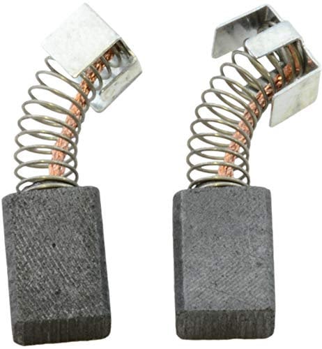 Buildalot Specialty Carbon Brushes ca-07-87481 for Makita Jig Saw JV0600K - 0.20x0.31x0.43'' - with Spring, Cable and Connector - Replaces Original Parts 191627-8 & CB-64