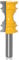 Mesee Crown Molding Router Bit, 1/2 Inch Shank Chair Rail Molding Router Bit Woodworking Architectural Trimming Forming Cutter Tool