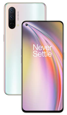 OnePlus Nord CE 5G 12 GB RAM 256 GB SIM-freies Smartphone mit Dreifachkamera und Dual-SIM - 2 Jahre Garantie - Silver Ray