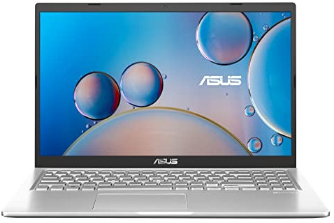ASUS F515JA-BQ2315W - Computer portatile 15,6 Full HD (Intel Core i5-1035G1, 8GB RAM, 512GB SSD, UHD Graphics, Windows 11), colore argento - Tastiera QWERTY spagnola