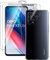 NOVAGO compatible avec Oppo Find X3 Lite 5G - Pack de 4 films en verre trempé résistant anti choc et anti explosion, deux verres pour écran et deux verres pour objectif