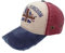 GNGR Baseball Cap England Britain Flag Verstellbare Vintage Kappe Herren Damen Basecap Aus Baumwolle Reine Farbe Unisex Snapback Caps Herren Rot