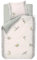 Pip Studio Bettwäsche Little Birds White Vögel Zeige Blüten Blätter Gepunktet Wendeoptik Weiß Grün Perkal, Größe:155 cm x 220 cm