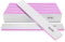 Lima per Unghie 12 Pezzi, Grana 60/60 Lime per Unghie in Gel Acrilico, Lima Unghie Quadrate Bifacciali, Lima per Unghie Grossolana, Lime Unghie Professionali Strumento per Manicure Da Salone