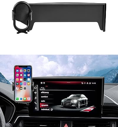 Autorder Passgenau für KFZ-Handyhalterung Audi A4 A5 2020–2025/Q5 2021–2025, Zubehör, 360° drehbar, Handyhalterung, 10,1 Zoll Bildschirm, Handy-Halterungen, freihändig, Anti-Shake und Anti-Vibration