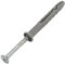 AERZETIX - C67161 - Lot de 50 Chevilles à Clou Ø8x60mm à collerette biseautée en polyéthylène + 50 Clou-vis Ø4.9x65 mm à tête fraisée PZ2 en Acier - à Frapper - ossature métallique béton Brique