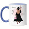 Kiddle-Design Bachelor Master Abitur 2025 Tasse Blau Abschluss Geschenk Personalisiert Name Absolventin Doktor Frauen Damen Schulabschluss Abi