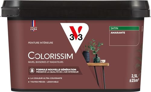 V33 Peinture multi-supports Colorissim® Amarante satin 2,5L
