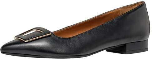 Geox Damen D CHARYSSA C Ballet Flat, Black, 38 EU