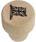 19mm 'Union Jack On Flag Pole' Wooden Bottle Stopper/Cork (BS00029646)