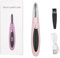 Beheizte Wimpernzange, Elektrischer Wimpernzange, USB Wiederaufladbar Wimpernbürste mit 3 Temperaturmodi, 24 Hours Long Lasting für alle Wimpern (Rosa)