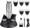 Trimmer Herren Elektrisch, Barttrimmer Haartrimmer Herren, Haarschneidemaschine, 1 Bis 12 mm Längeneinstellungen, 5 in 1 Trimmer für Bart, Haare, Ohrhaar, Nasenhaar, Intimbereich