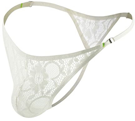 Sunnyuk Tanga Herren Herrenstrings Sportliche Unterwäschehose Passform Thong Low-Rise Dessous Erotisch Mode String Transparent Erotische Slips Modische Offener Mini Briefs Cosplay