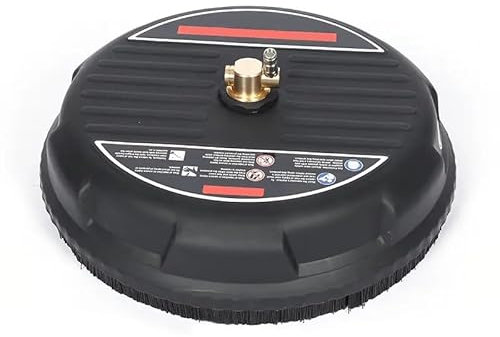 Lavasuperfici Professionale in Acciaio Per Idropulitrice Ad Alta Pressione Lavapavimenti (Plastica/Metallo 380mm)