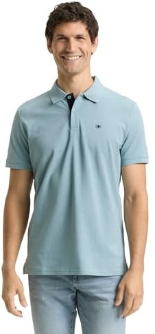 TOM TAILOR Herren 1031006 Herren Poloshirt, 30838 - Tourmaline, M