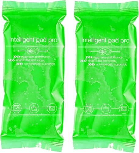 2x Kalt Warm Kompressen - MADE IN GERMANY - Kühlpads Set 29x12 cm - Vielseitige Kühl- und Warmkissen, Gelkissen (Grün)