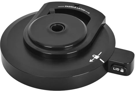 Outer Bowl Lid for Ninja Ice Creami Maker, Ice Cream Maker Accessories Compatible with Ninja Creami NC299AMZ / NC300 Series (No Paddle)