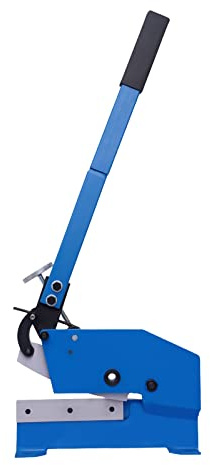 Manual Metal Shear Cutter, 200mm Metal Cutting Bench Heavy Duty Plate Flat Metals Cutting, Industrial Manual Plate Shears for Processing Various Hard Metals Plates